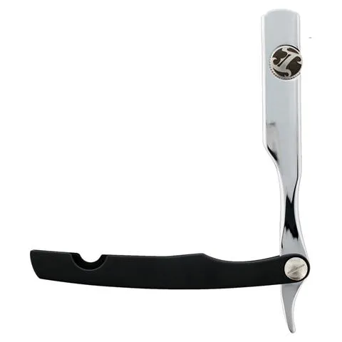 Irving Barber Co. - Chrome / Black Shavette Razor