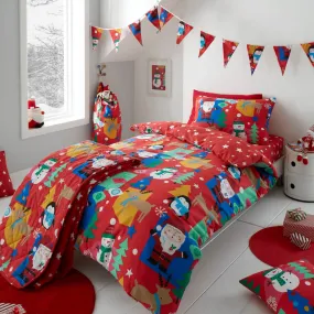 Jolly Christmas Santa Bedding