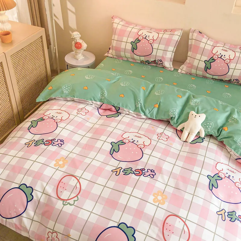 Kawaii Cartoon Bedding Sets