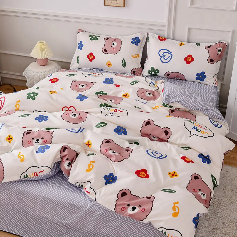 Kawaii Cartoon Bedding Sets