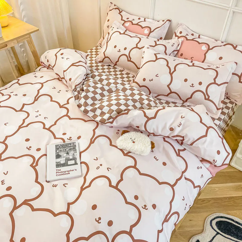 Kawaii Cartoon Bedding Sets