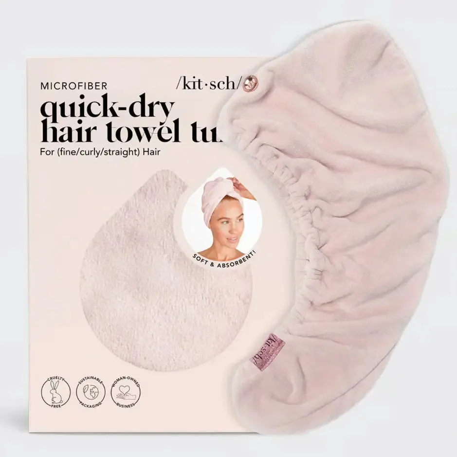 Kitsch Microfiber Hair Towel