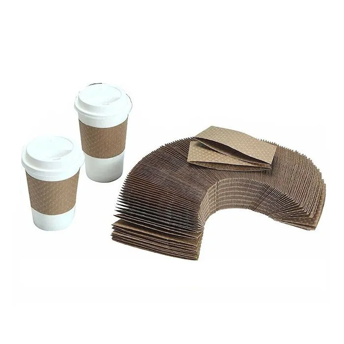 Kraft Coffee Cup Sleeve, Case of 1000