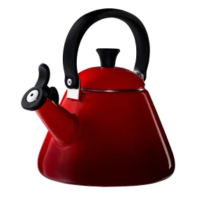 Le Creuset 1.6L Cherry Red / Cerise Whistling Kone Kettle