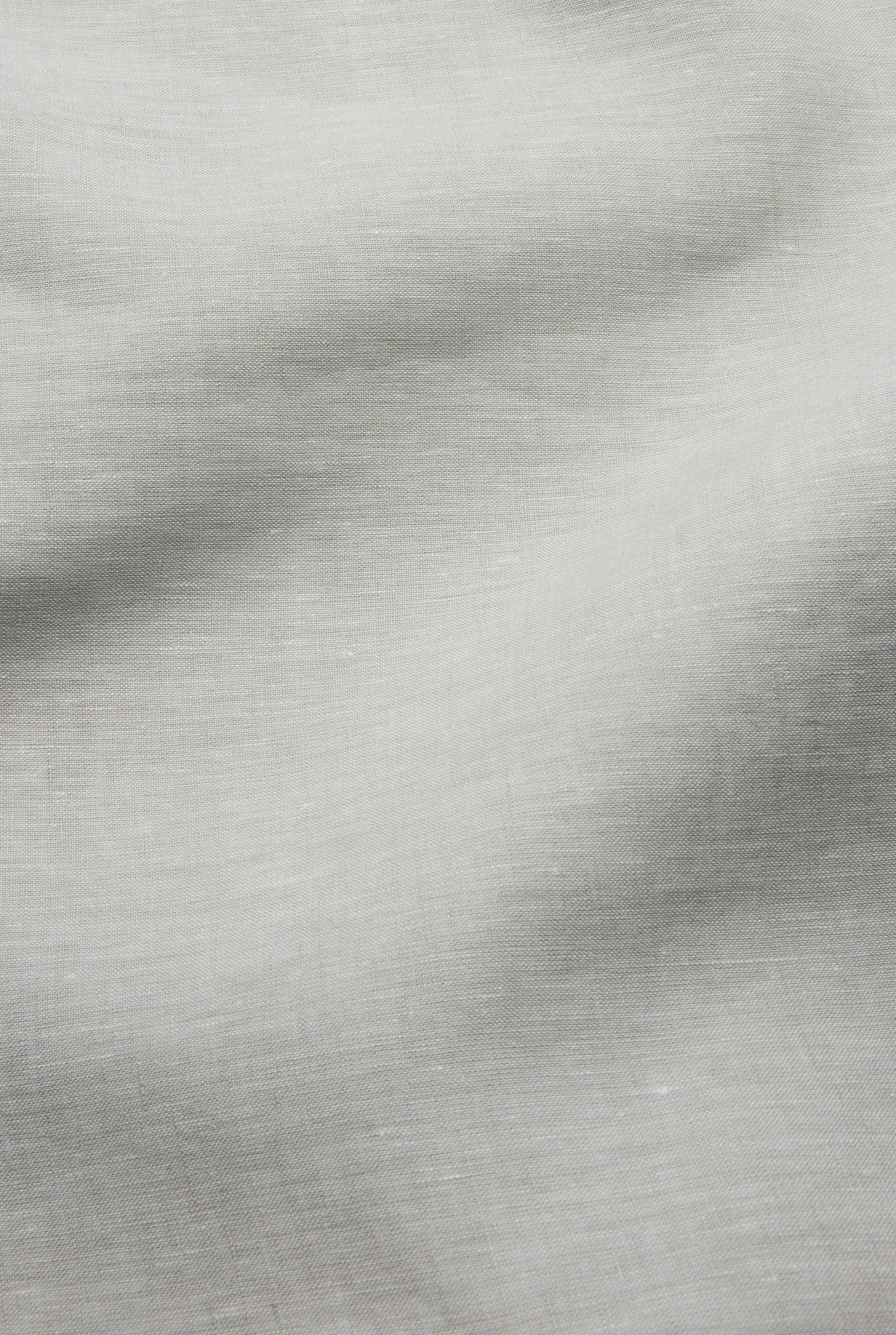 Linen Bedding Melange in Light Grey Color