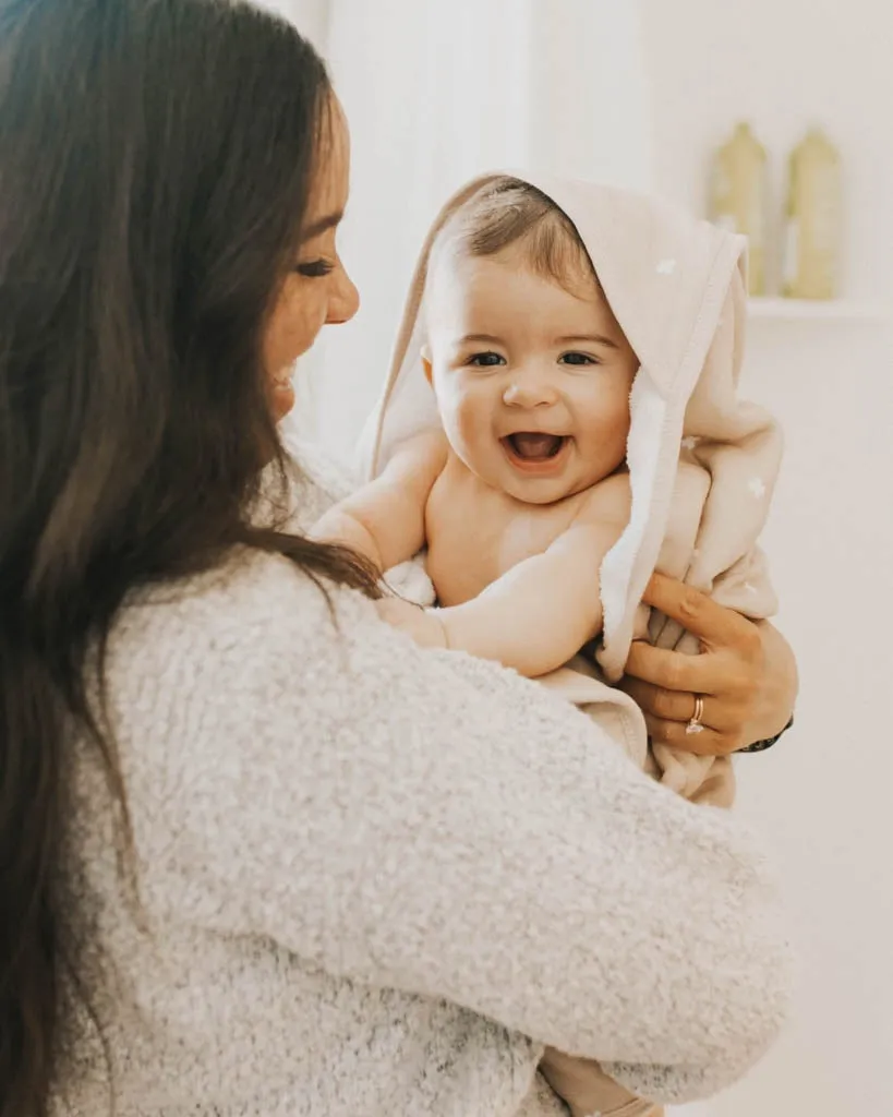 Little Unicorn Cotton Hooded Towel & Washcloth Set