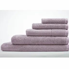 Living Textures Trenton Towel Collection by Sheridan AMETHYST