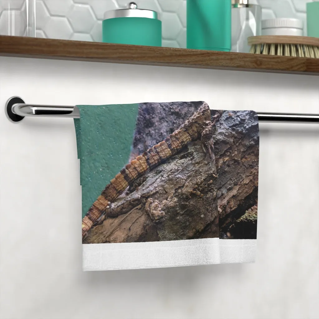 Lizard Face Towel