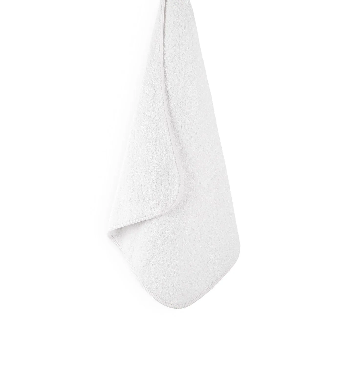 Long Double Loop Towels White