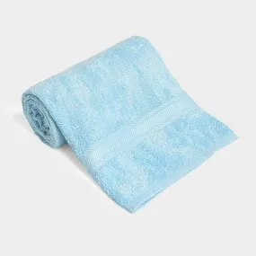 Luxe Blue Terry Bamboo Towel