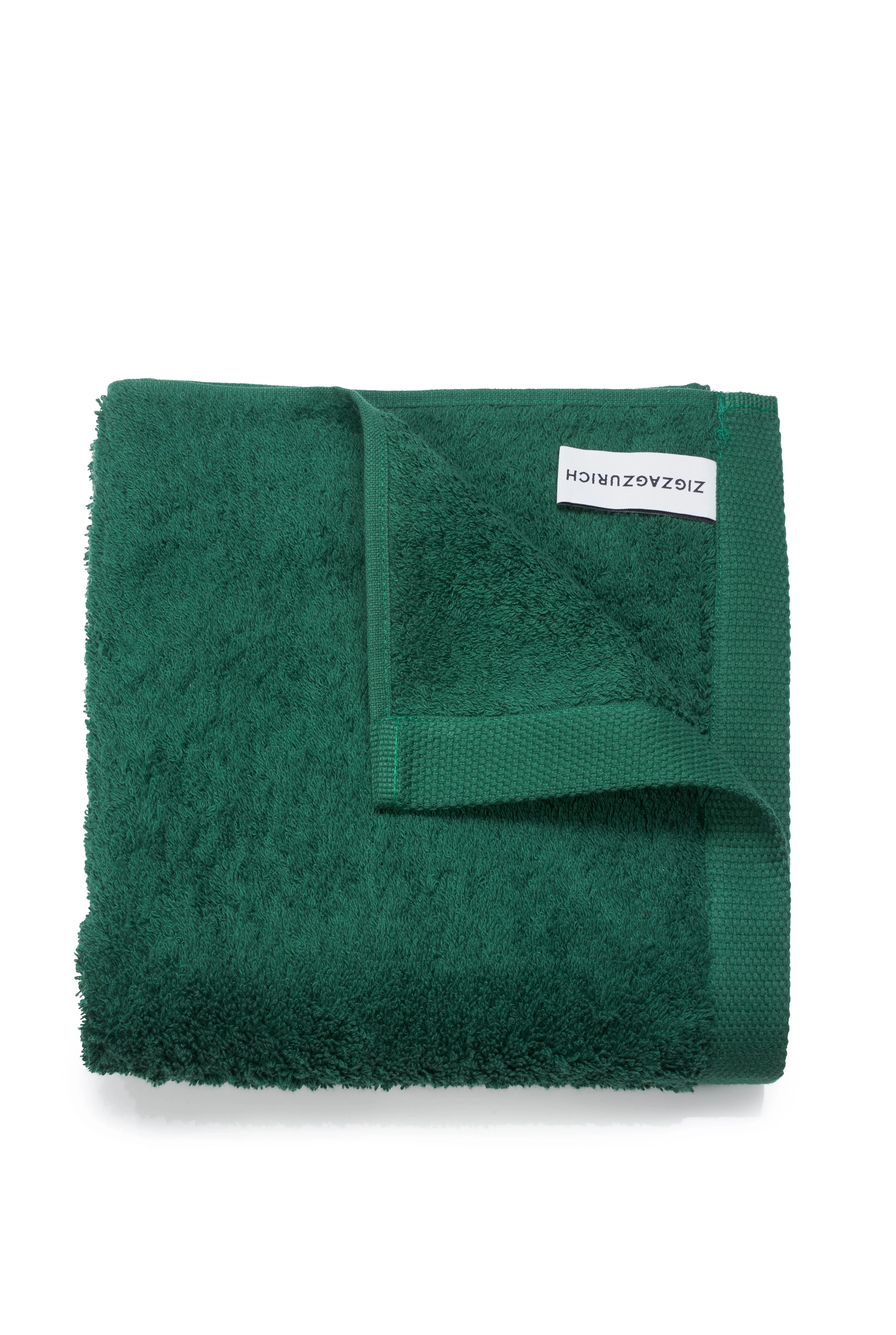 Luxury Bath Towel Sets in Emerald Green Color