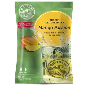 Mango Passion Shaken Iced Green Tea - Big Train Mix (2 lbs)