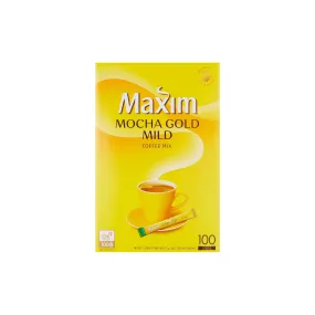 Maxim Mocha Gold Mild Coffee Mix - 100 Sticks, 1200g