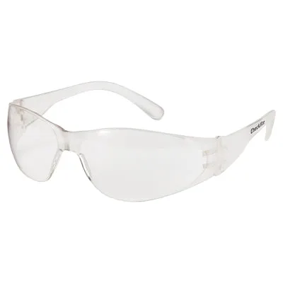 MCR Safety CL010 CHECKLITE SAFETY GLASSESUNCOATED CLEAR LENS