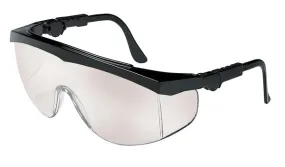 MCR Safety TK1 Black Frame, I/O Clear Mirror Lens