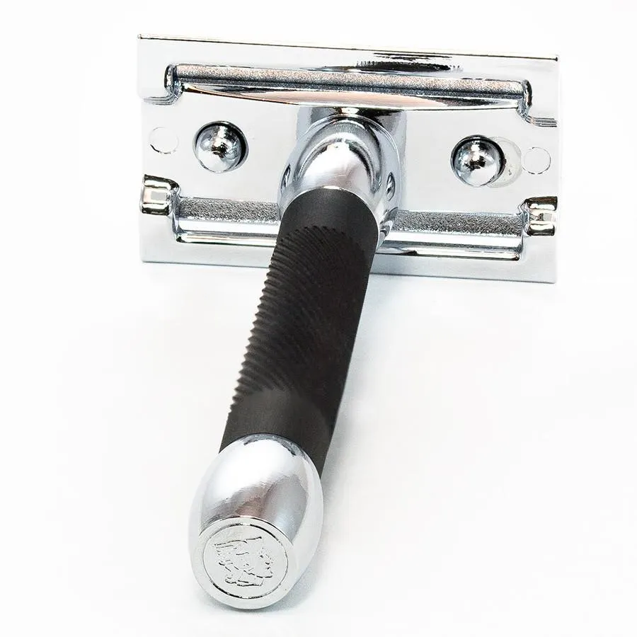 Merkur 30C Classic Double-Edge Safety Razor, Black Resin Handle