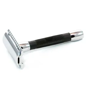 Merkur 30C Classic Double-Edge Safety Razor, Black Resin Handle