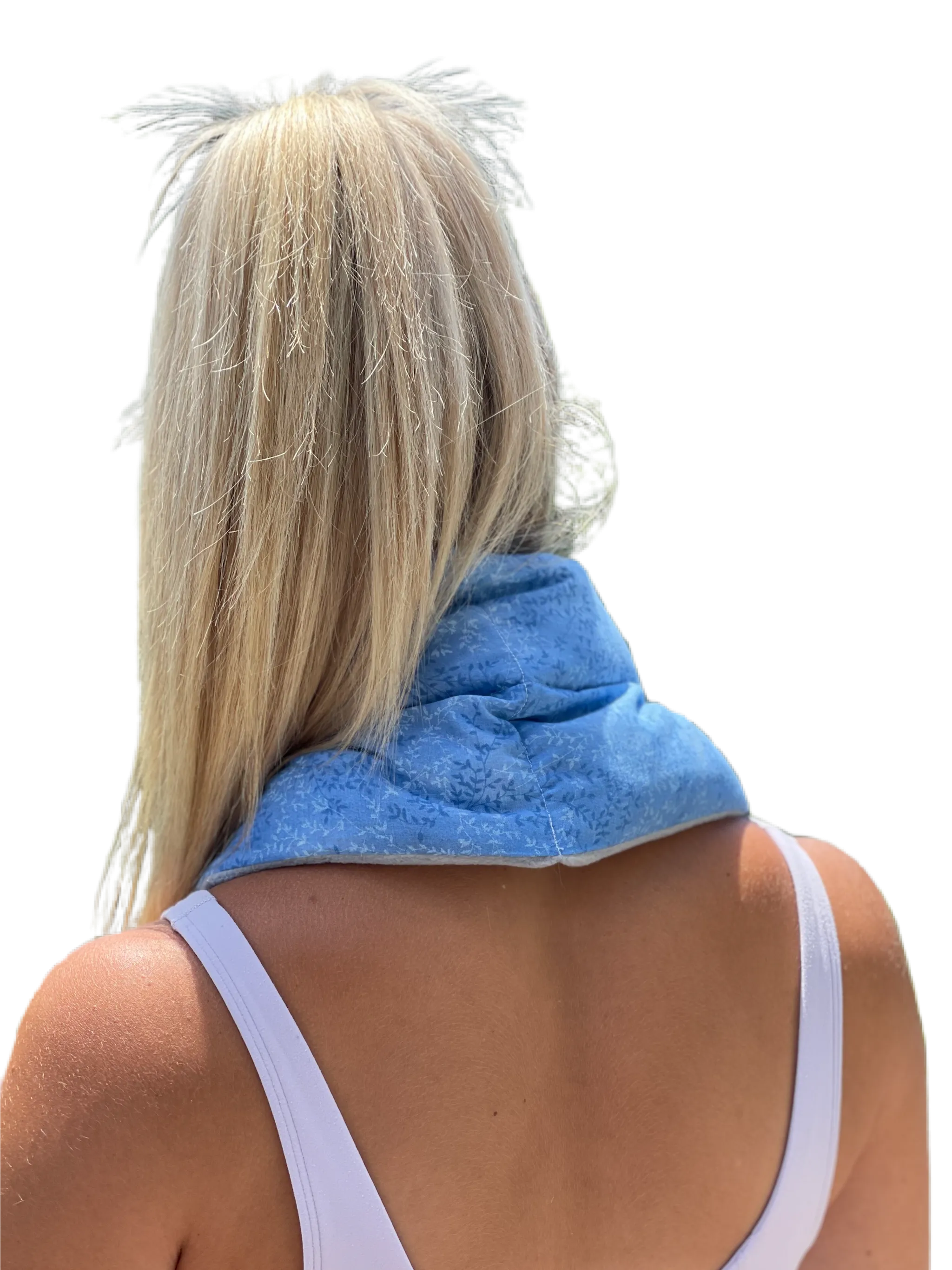 Microwavable Heating Pad Neck & Shoulder Wrap, 22" x 6"