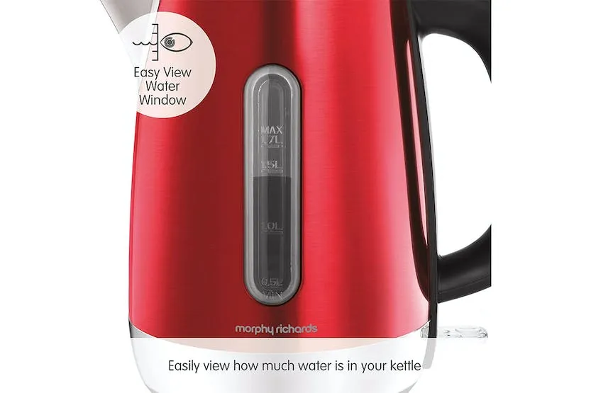 Morphy Richards 1.7L Equip Jug Kettle – Red | 102785