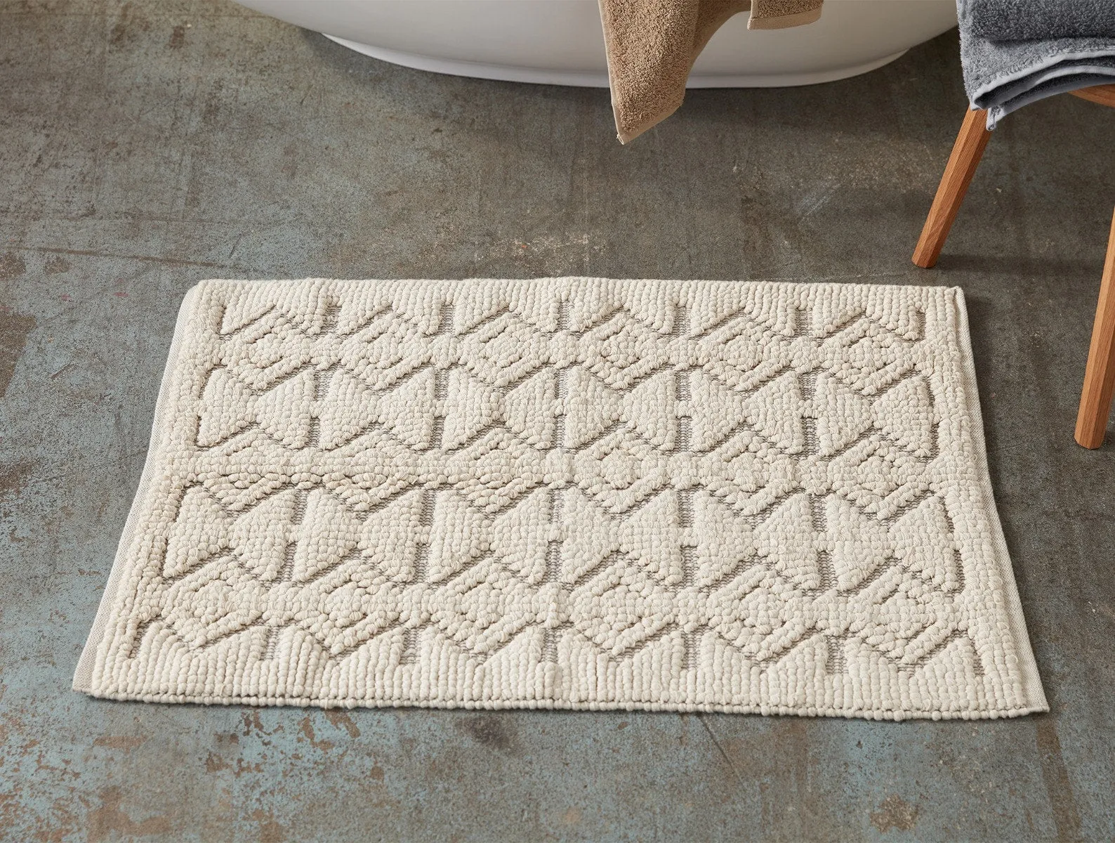 Mosaic Canyon Organic Bath Rug