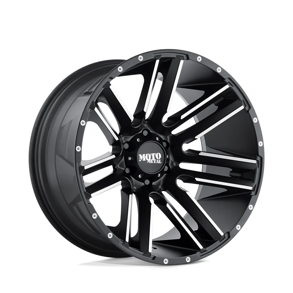 Moto Metal MO978 Razor 20X9 5X139.7 18mm Satin Black Machined