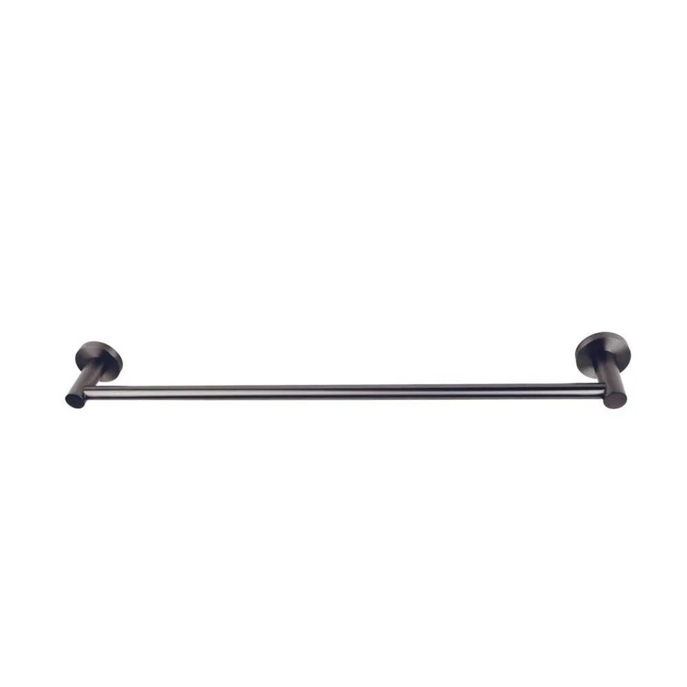 NIXON single towel rail in Gun Metal