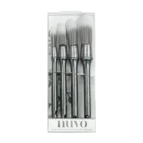 Nuvo - Stencil Brushes - 4 Pack