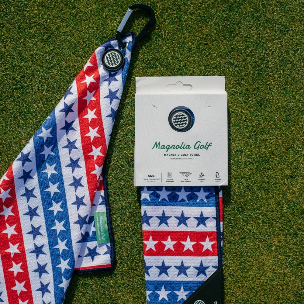 Old Glory - Magnetic Golf Towel