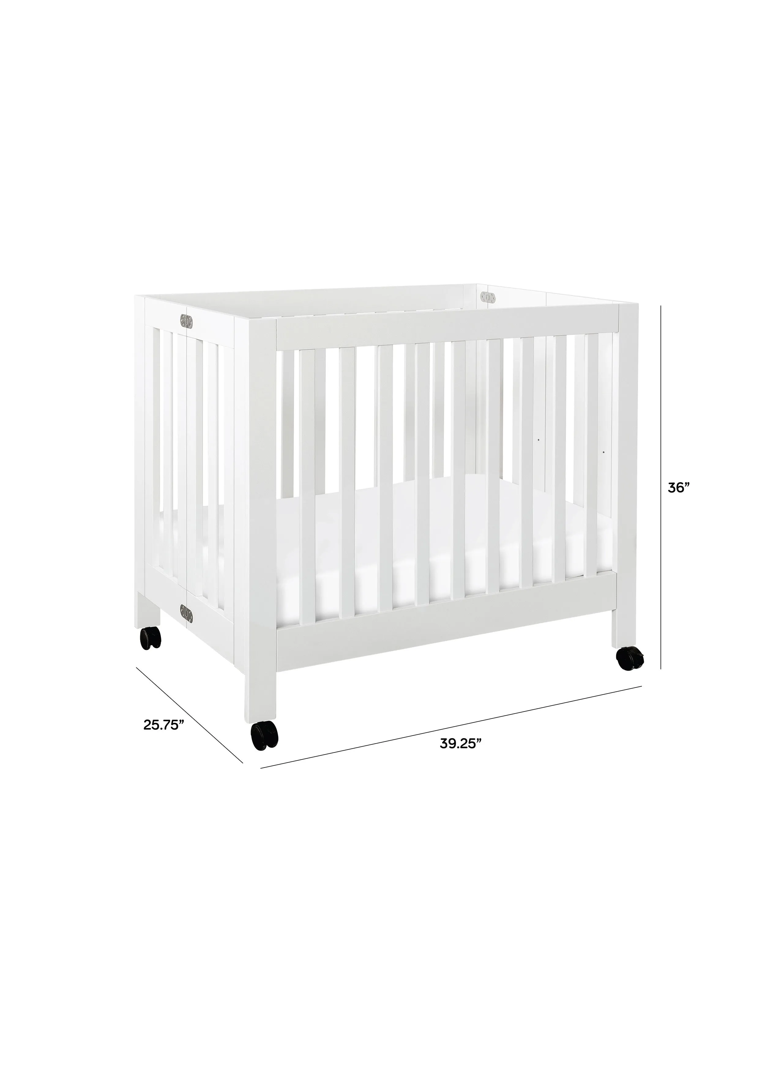 ORIGAMI MINI CRIB - WHITE