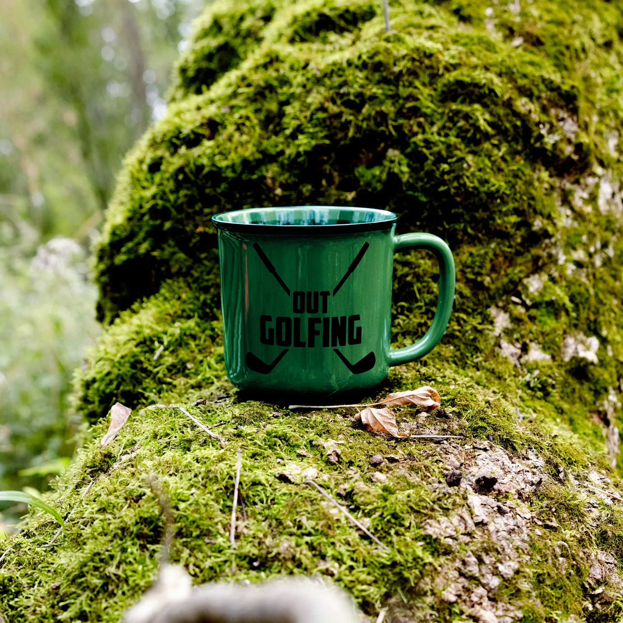 Out Golfing 18 oz Mug