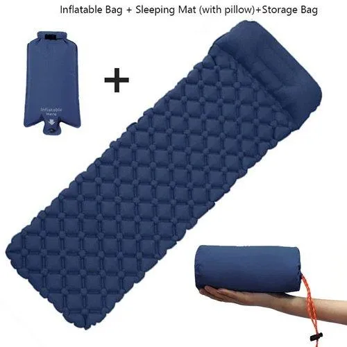 Outdoor Camping Mat Ultra-Light Self Inflatable Mattress Hiking Tent