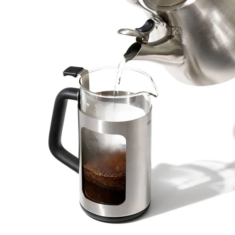 Oxo Black French Press with GroundsLifter™ 8cup 1pc