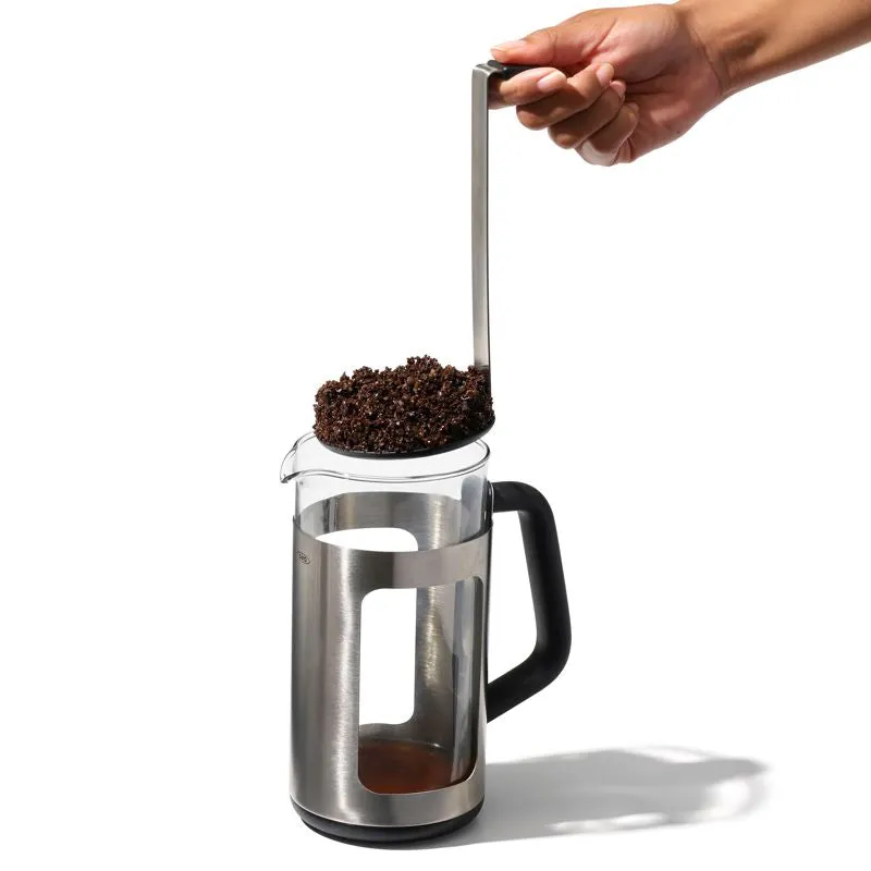 Oxo Black French Press with GroundsLifter™ 8cup 1pc