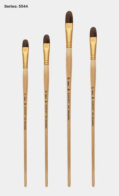 PANART ECHO SYNTHETIC FILBERT LH BRUSH PACK 544-24