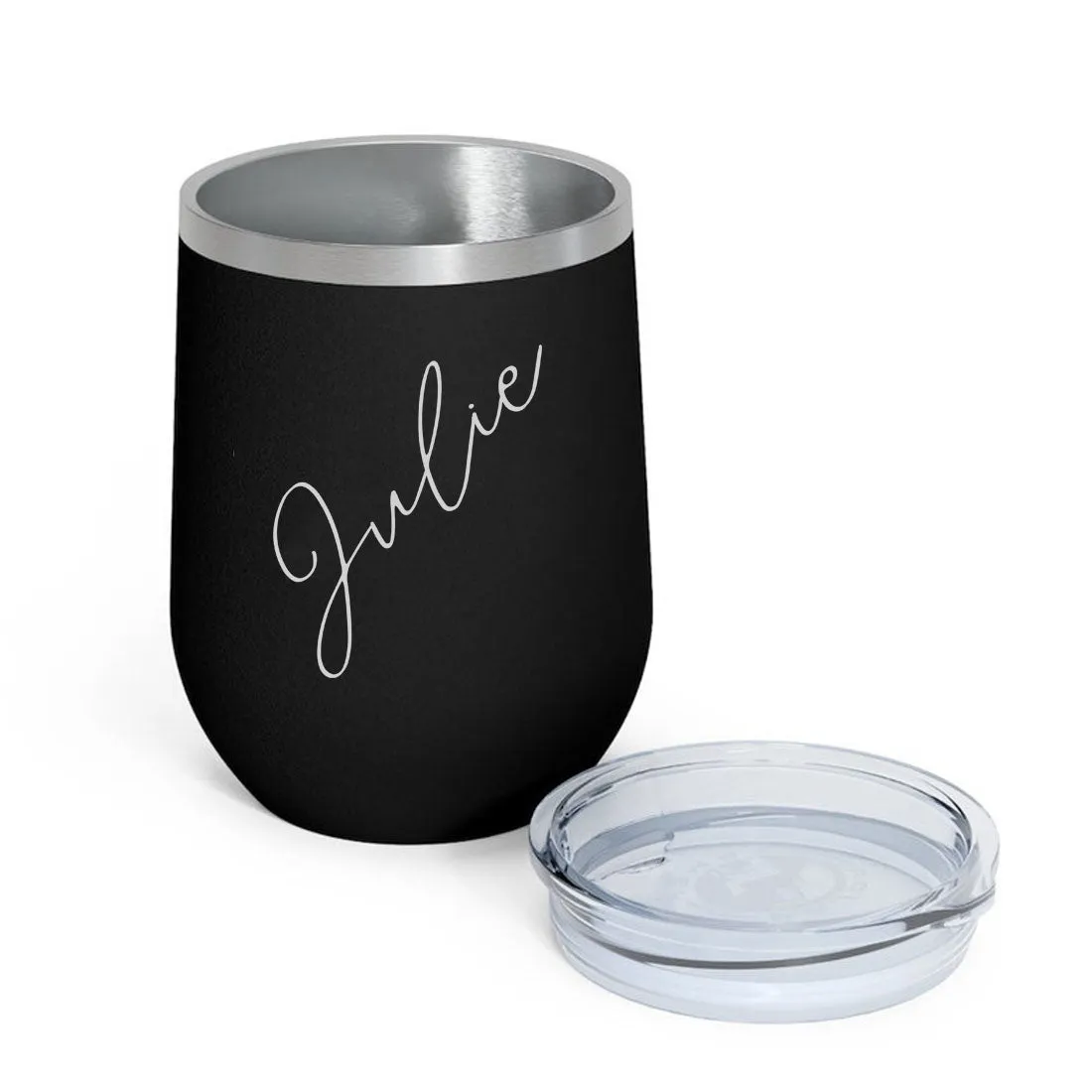 Personalized Coffee Cup With Lid for Office Travelling Car Flask Mug (350 ML) - Add Name