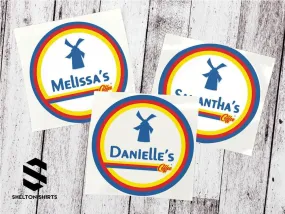 Personalized Dutch Bros Sticker - Apply to your favorite Yeti, Stanley or Hydro Flask