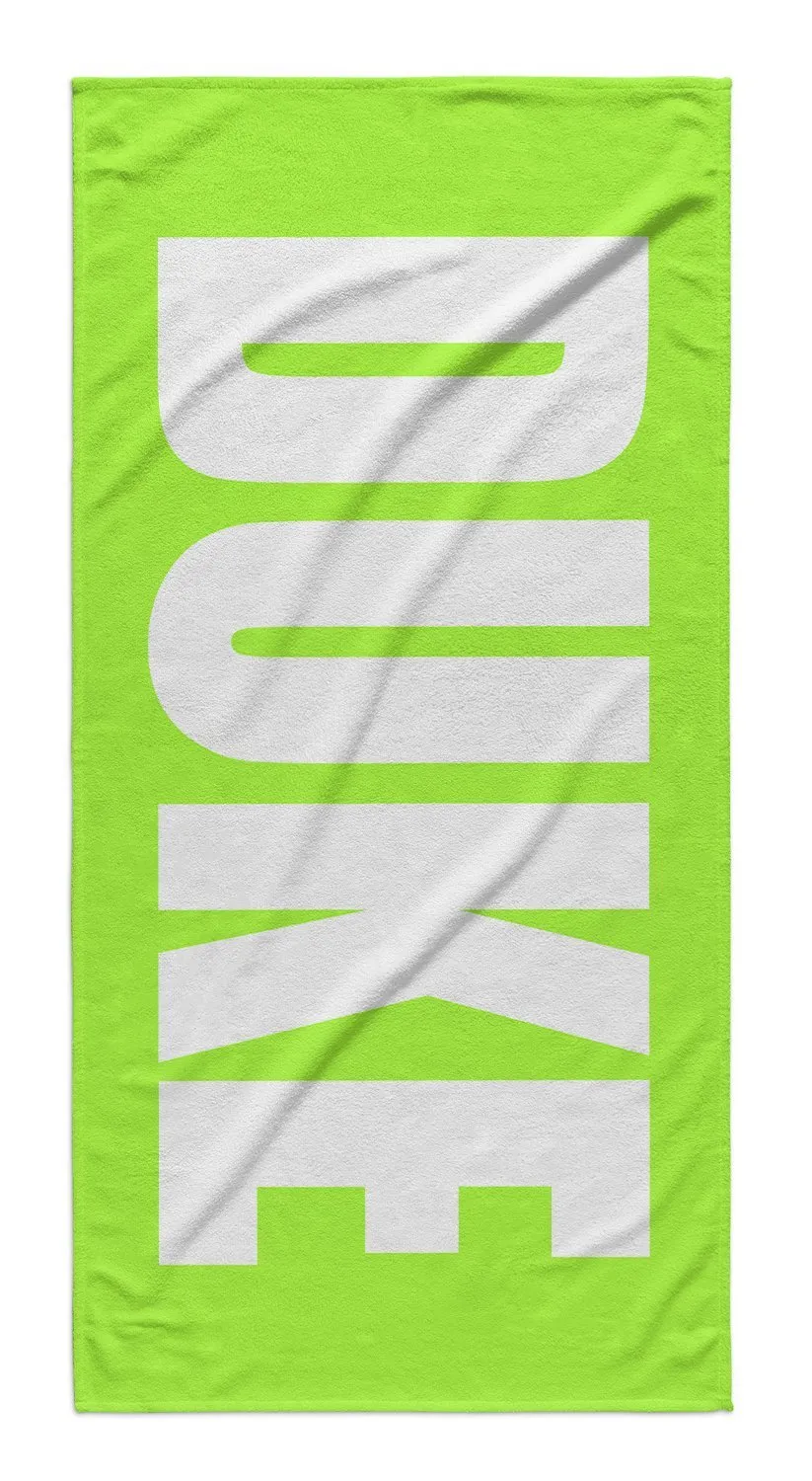 PERSONALIZED SOLID COLOR BEACH TOWELS