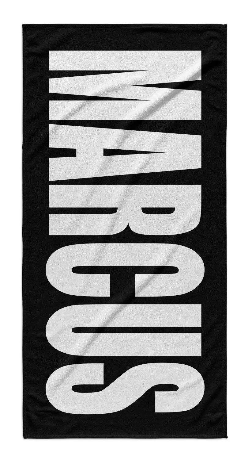 PERSONALIZED SOLID COLOR BEACH TOWELS