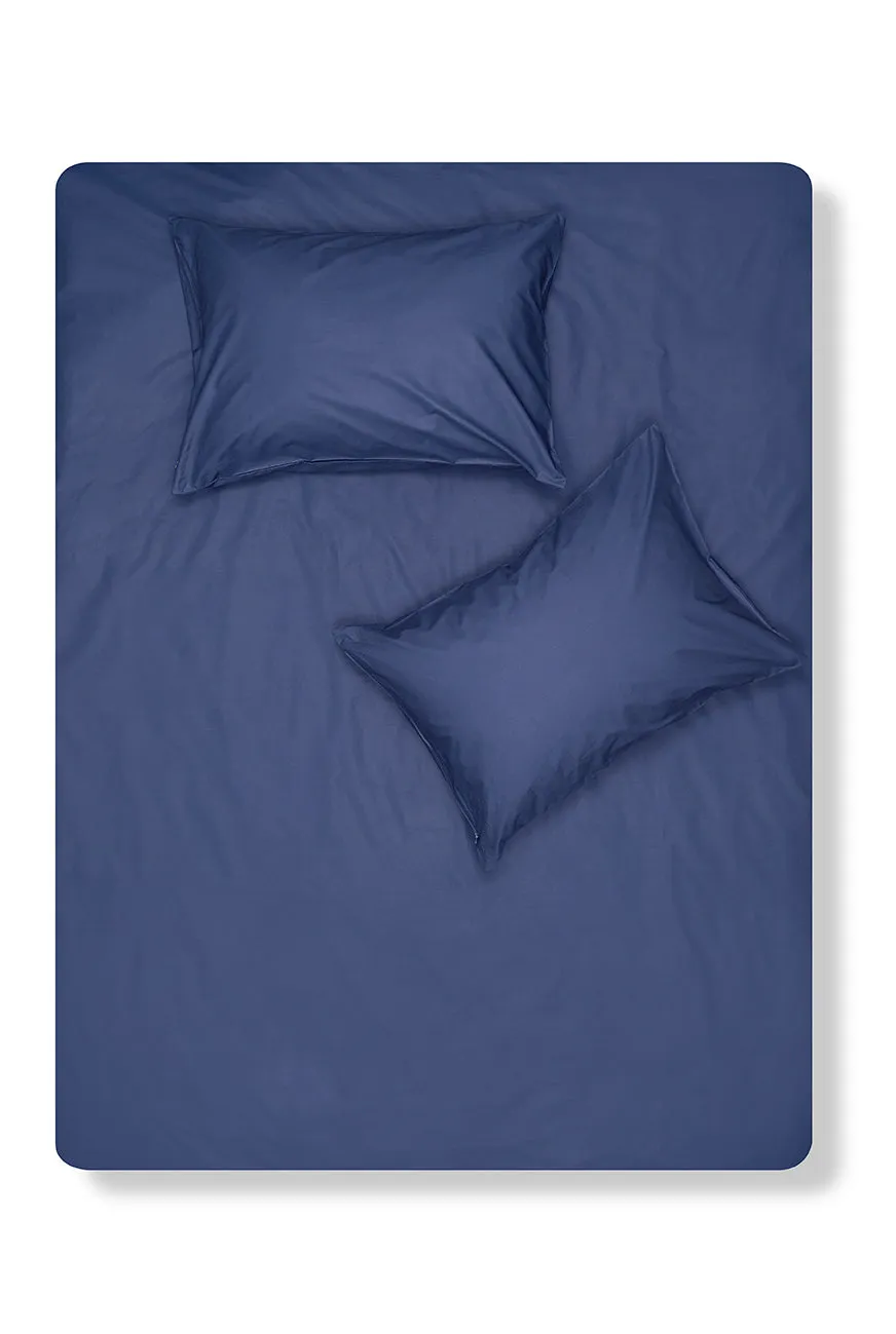 Pima Cotton Percale Bedding in Marine Color