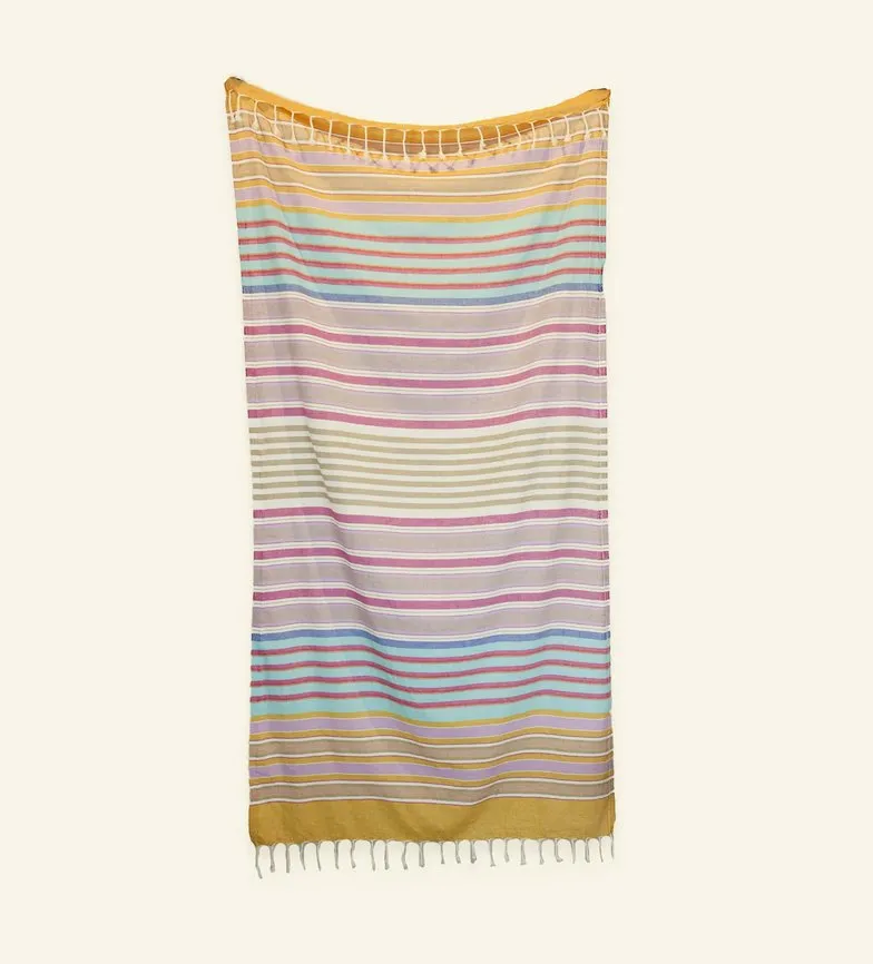 POKOLOKO TURKISH TOWEL - PATIO STRIPE