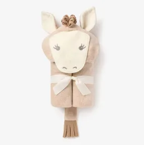 Pony Hooded Baby Bath Wrap