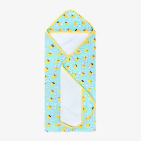 Posh Peanut Ducky Hooded Towel