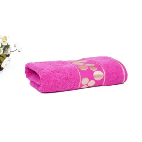 Premium Quality Soft Cotton Towel(Pink)