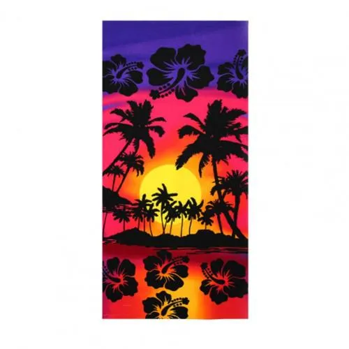 Printed Beach Towel Skin-friendly Quick Drying Swimming Surf Bath Towel Big Yoga Mat Beach Chair Blanket for Outdoor Water Sport