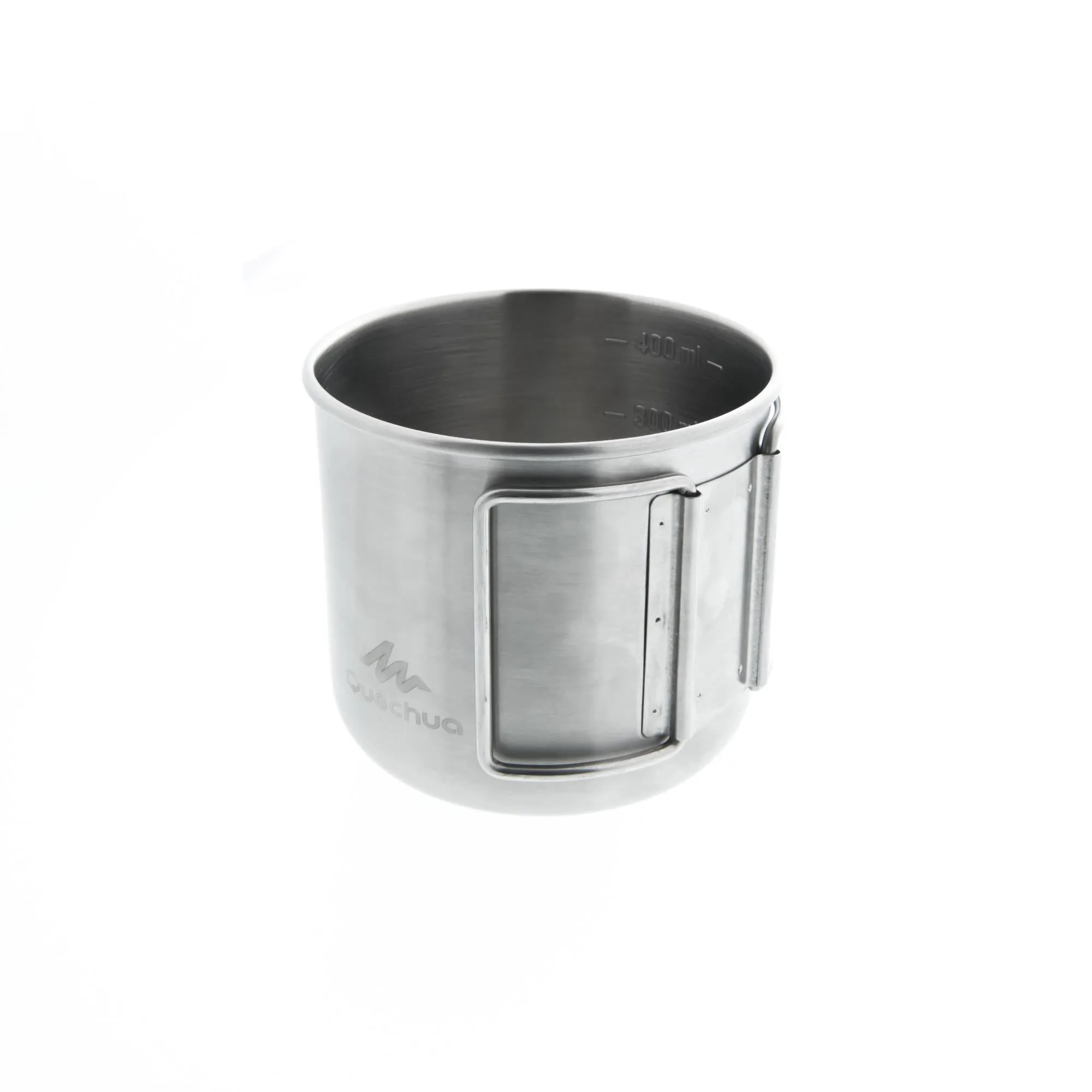 Quechua MH150 0.4 L Stainless Steel Camping Mug