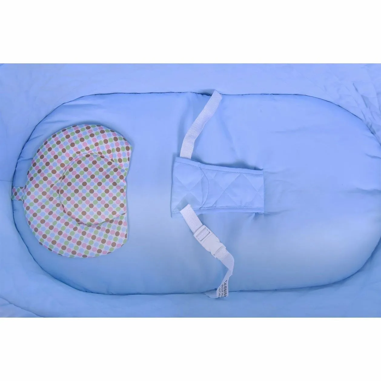 R FOR RABBIT Lullabies Baby Cradle with Remote Control & Mosquito Net - Blue