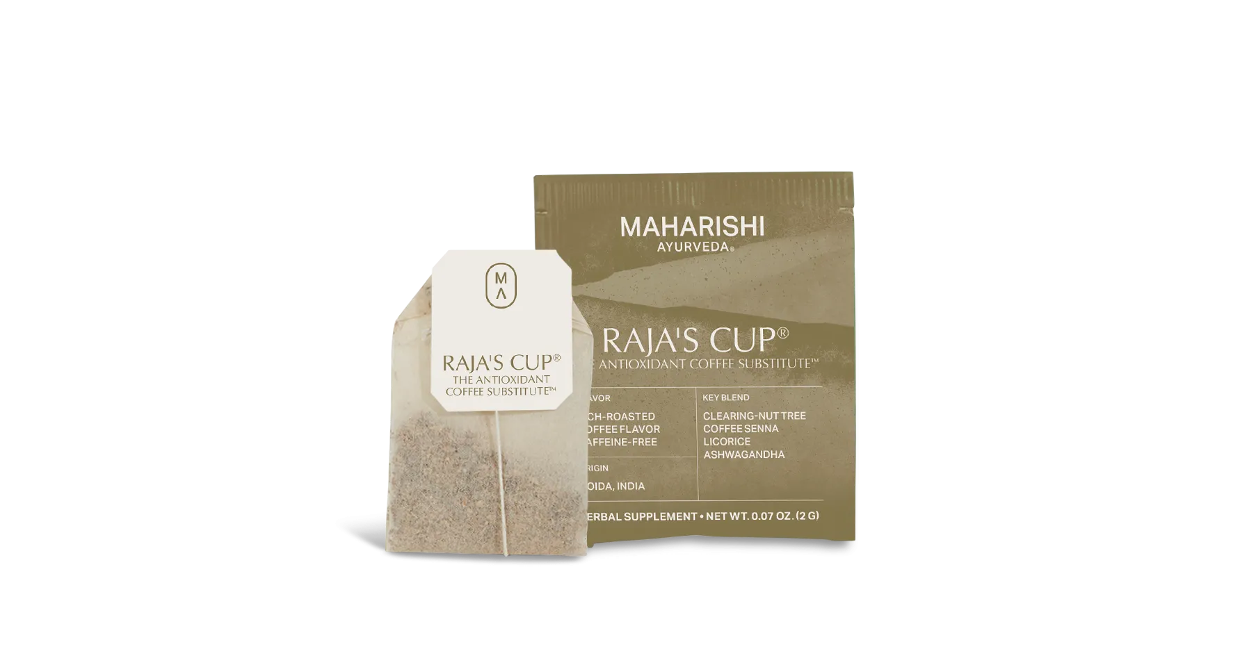 RAJA'S CUP® NATURAL COFFEE ALTERNATIVE 20 BAGS