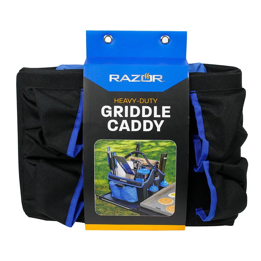 Razor Heavy Duty Griddle Caddy Reinforced Structure Handle Shoulder Strap