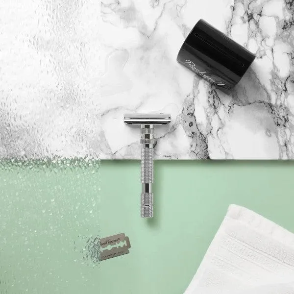 Rockwell T2 Adjustable Razor (Brushed Chrome)