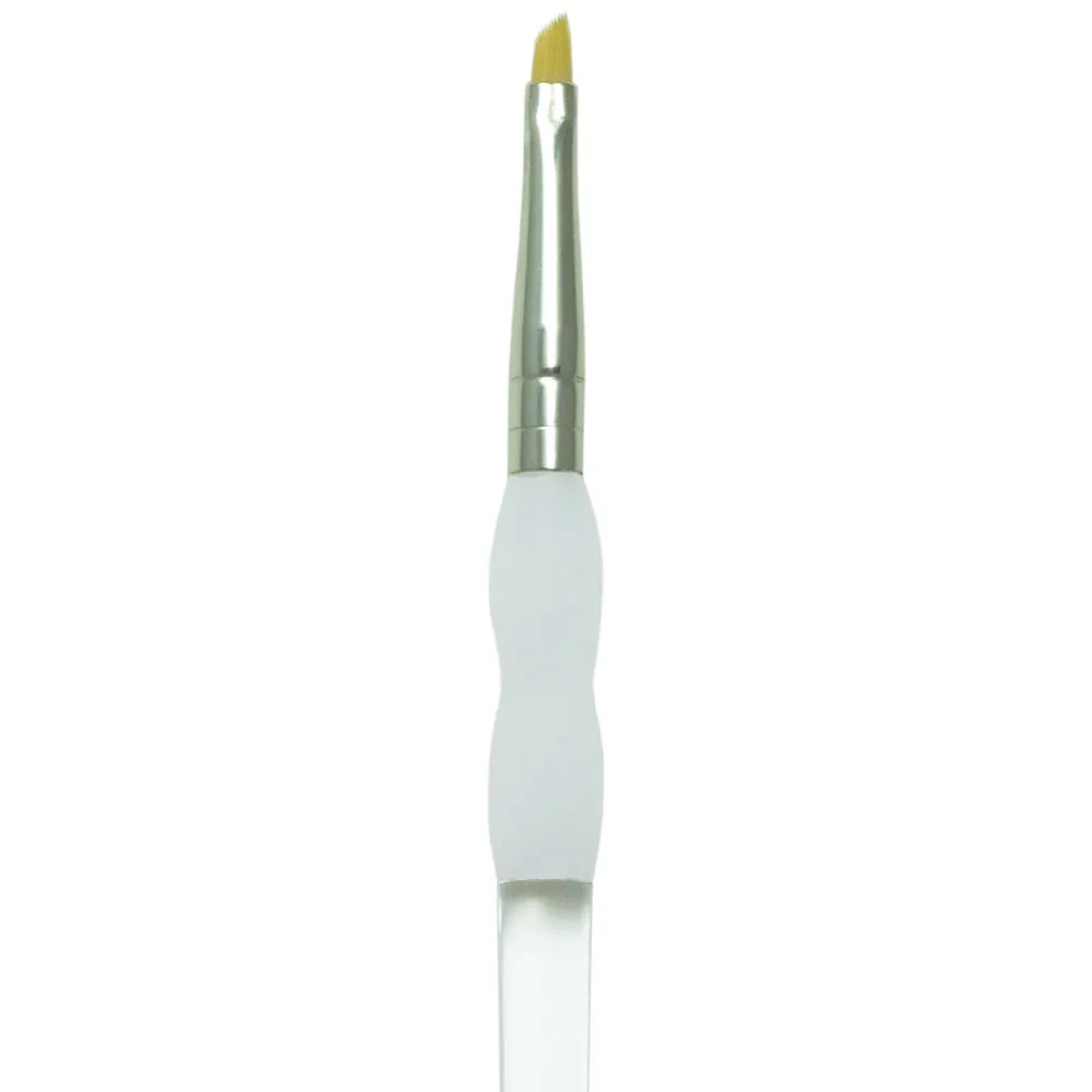 ROYAL BRUSH SG160 Soft Grip Gold Taklon Angular Brush